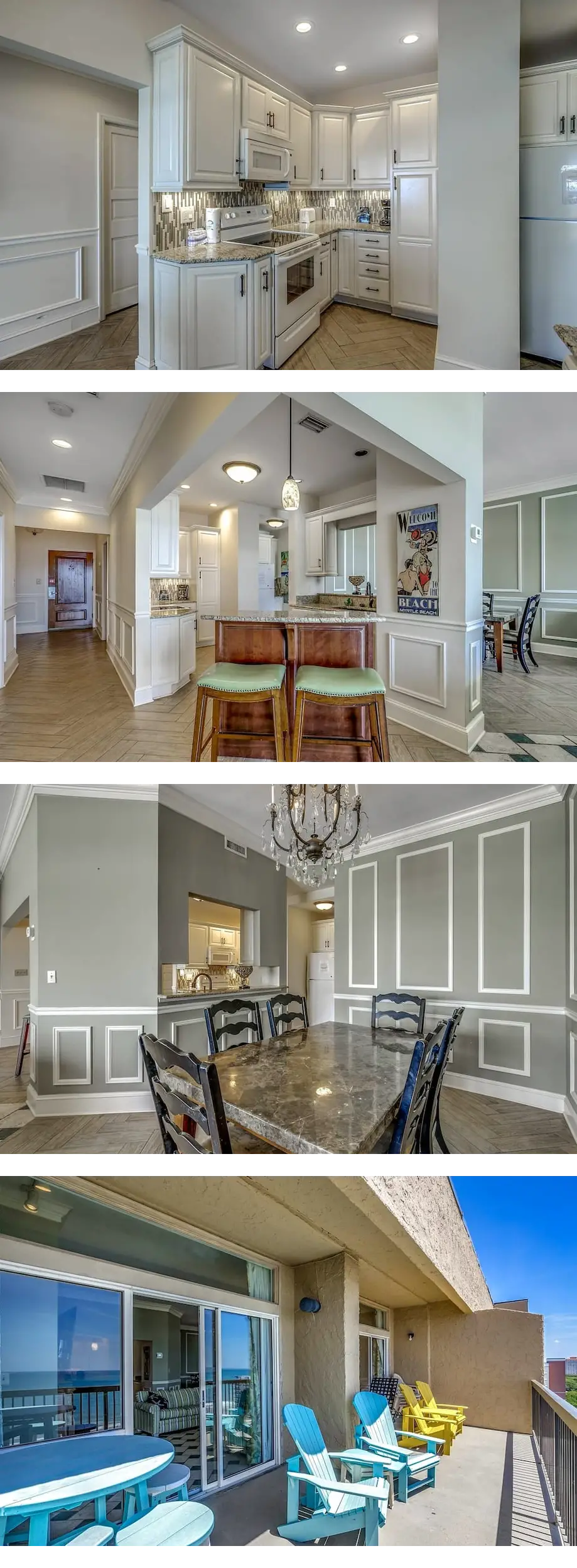 New! Stunning Ocean View Penthouse Condo...