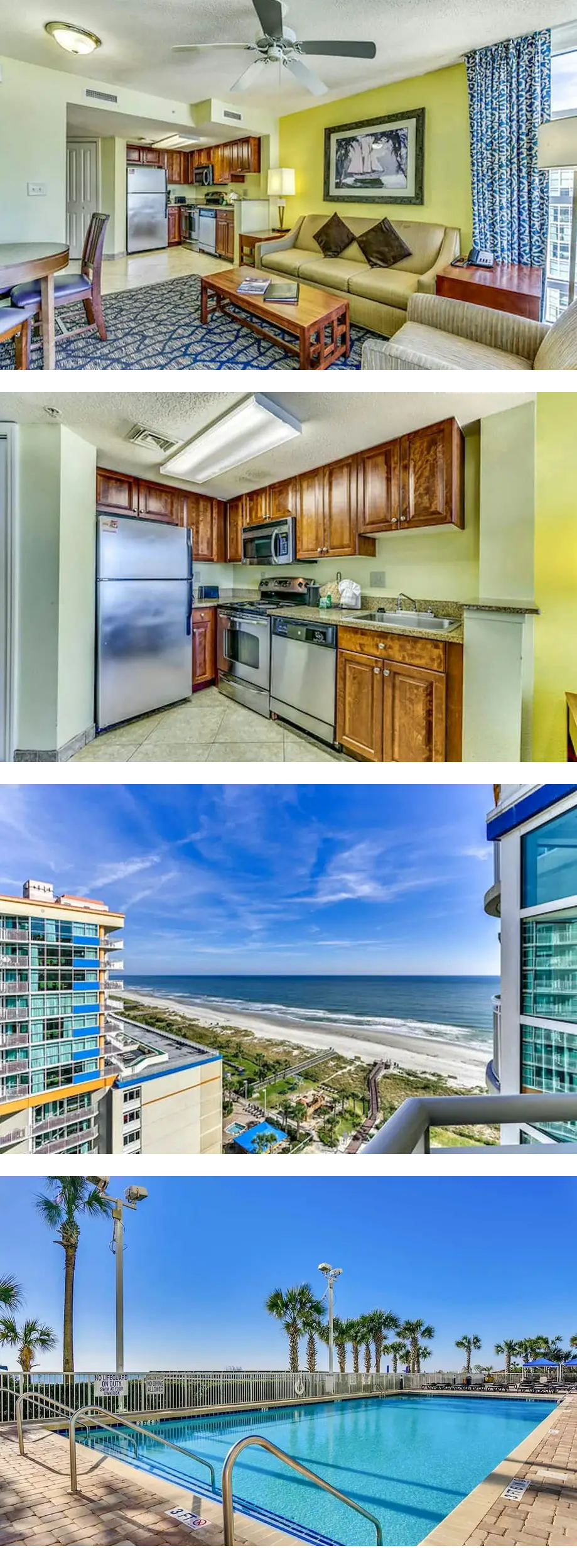 · Angle Oceanfront 2 Bdrm. Multiple Poo...