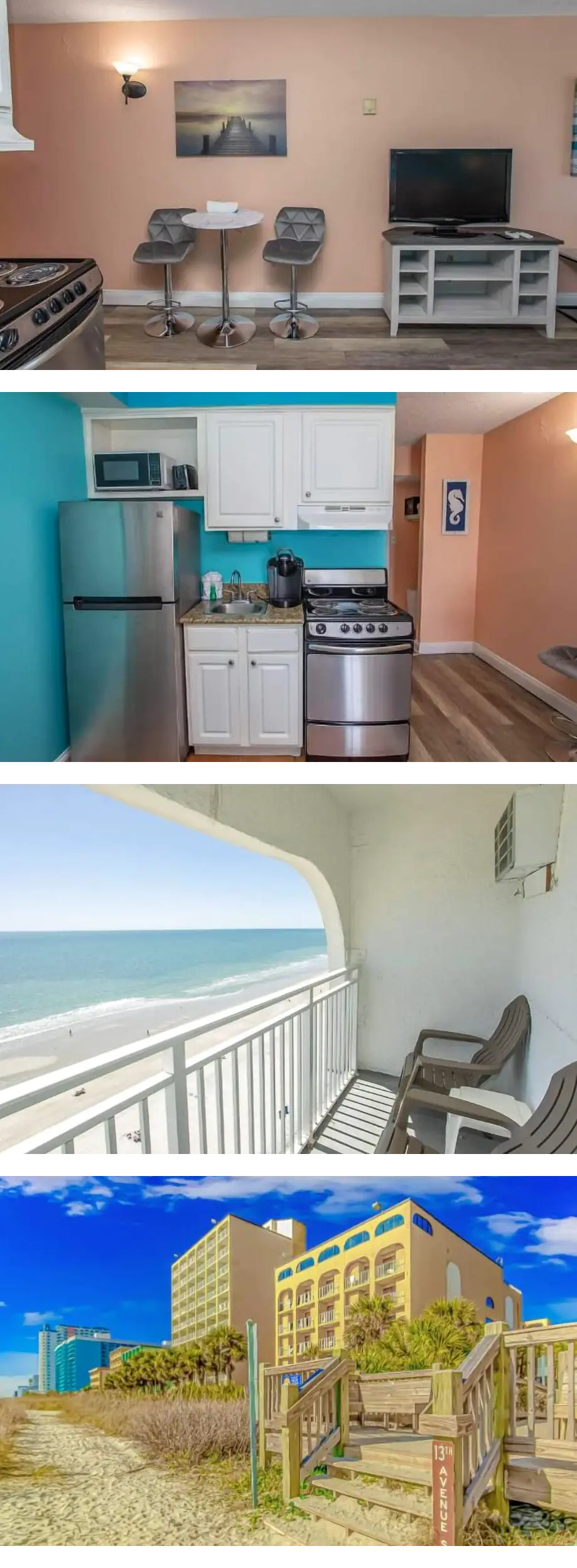 Direct Oceanfront Sea Mist Resort 21105-...