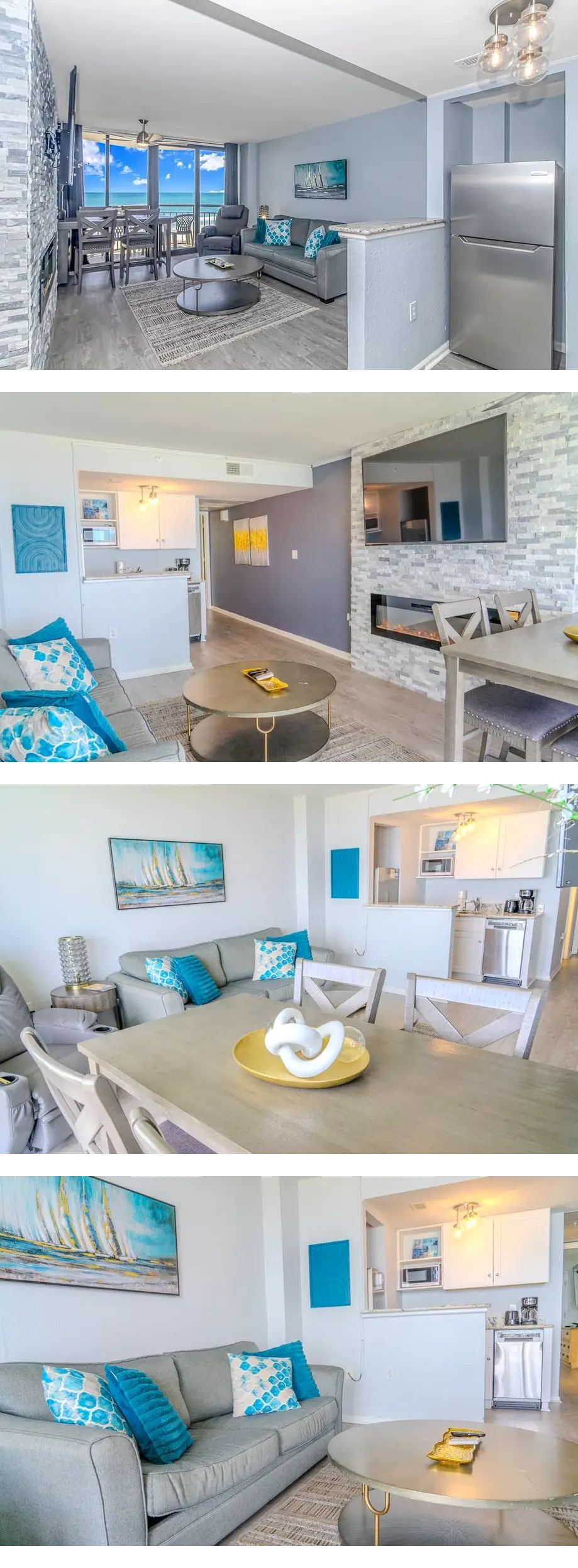 Stunning Renovations-LED Fireplace and m...