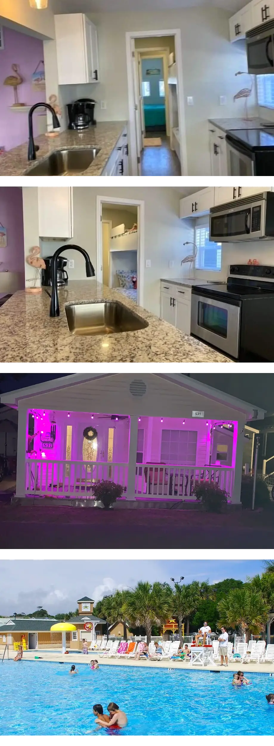 Flamingo Hut at Ocean Lakes Campgrounds ...