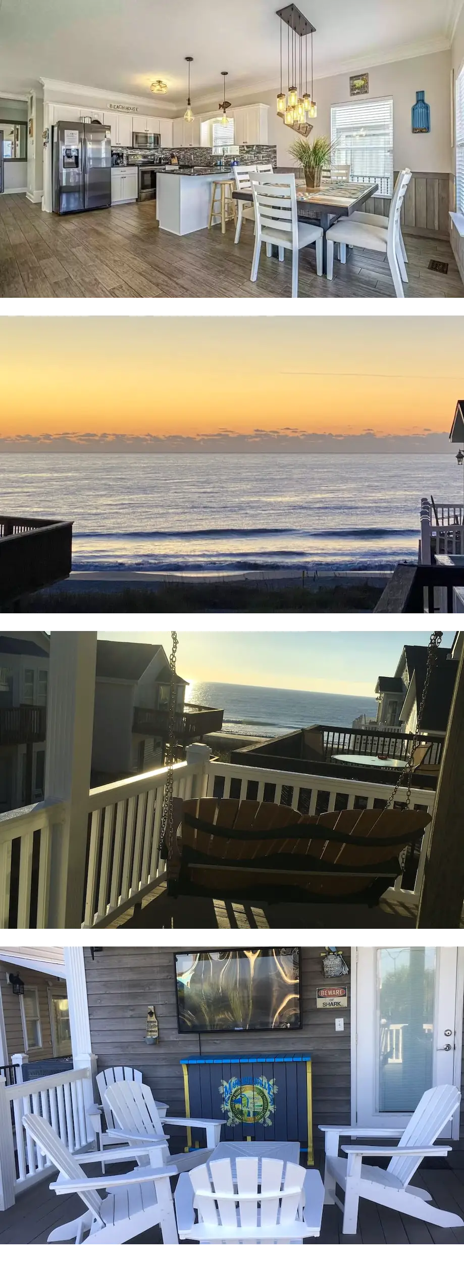 Beach house, ocean view