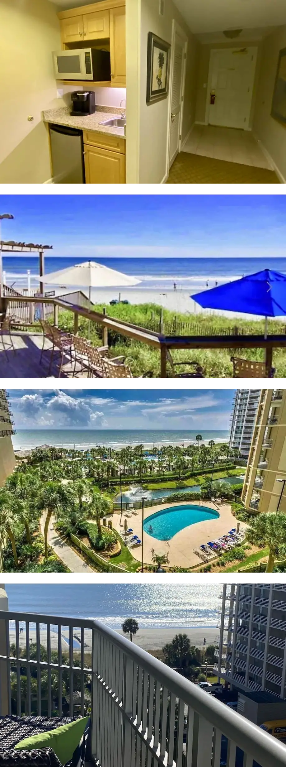 Relax in LUXURY, OceanView Studio @606H Royale Palms-Kingston PL Resort