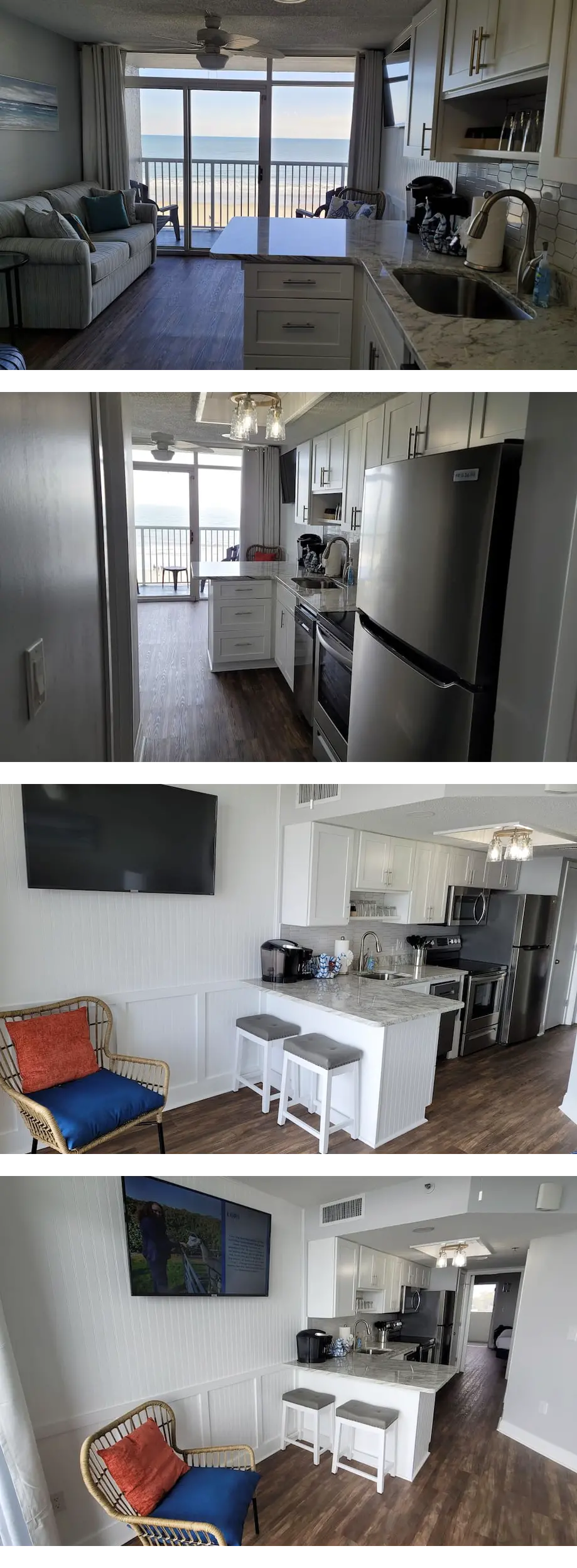 Ocean's Edge Oceanfront 1 BR King 1 Bath...