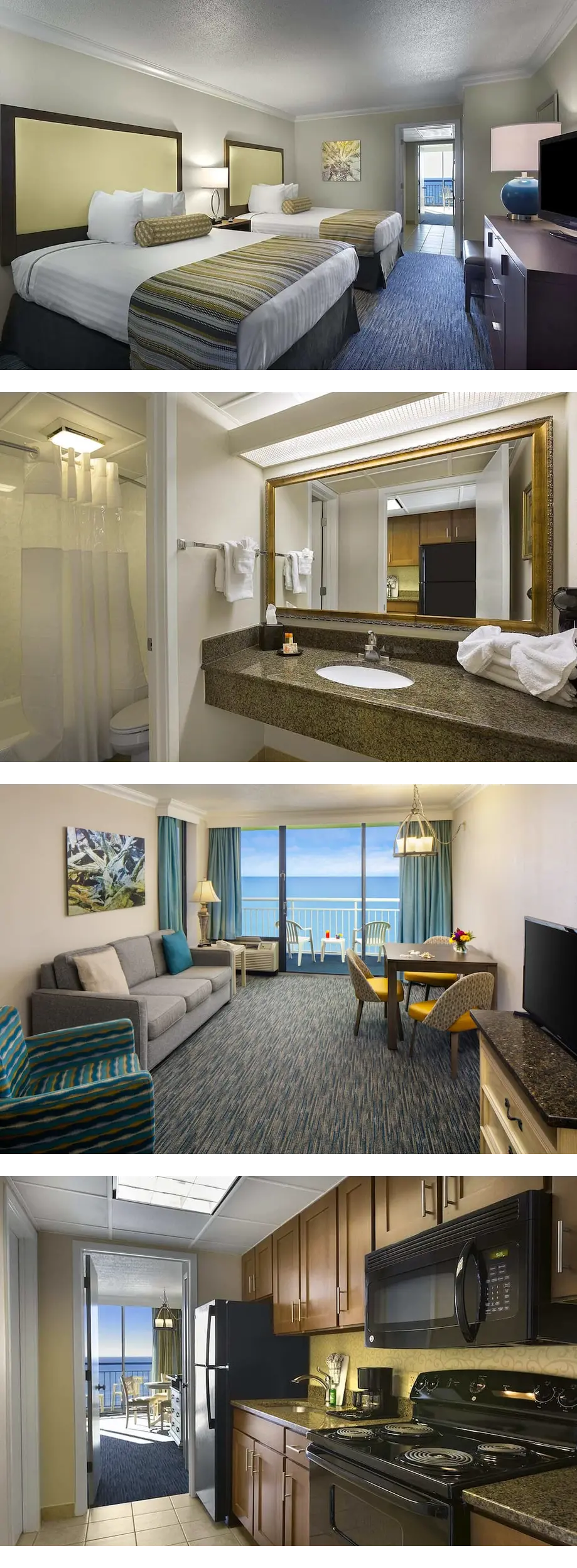 Oceanfront Family Suite at Coral Beach R...