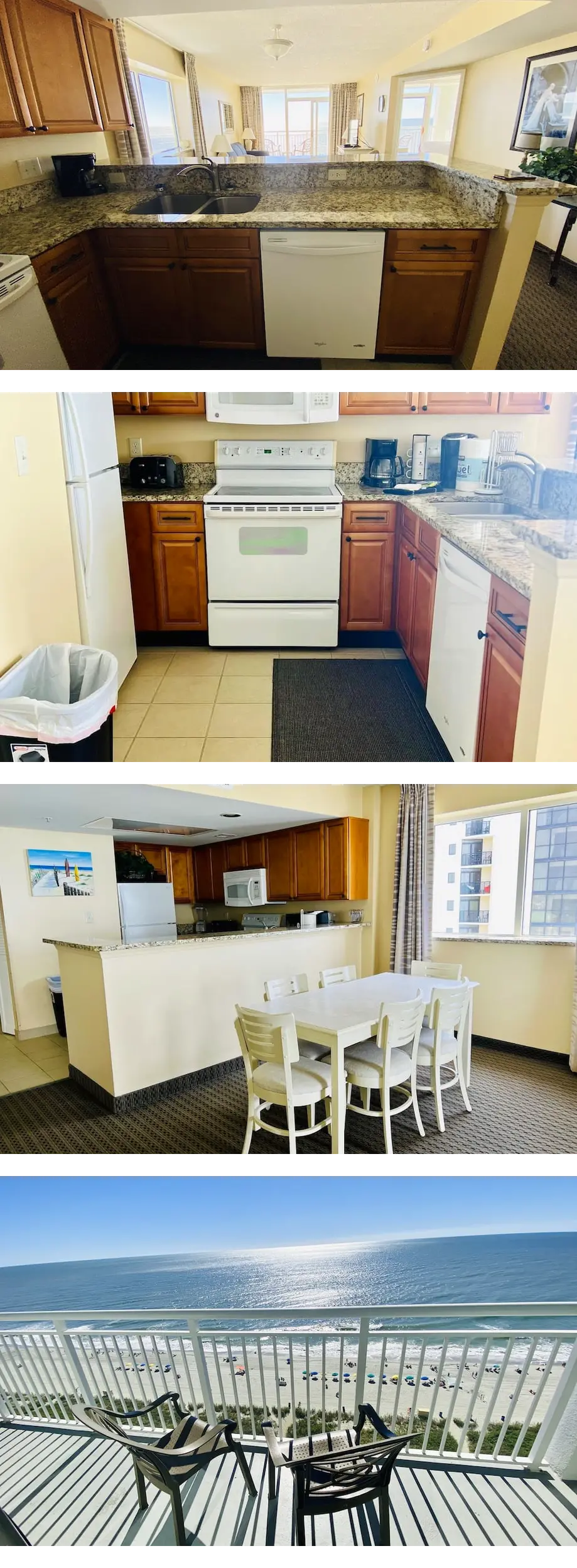 15th floor 3 bedroom/2 bath condo with m...