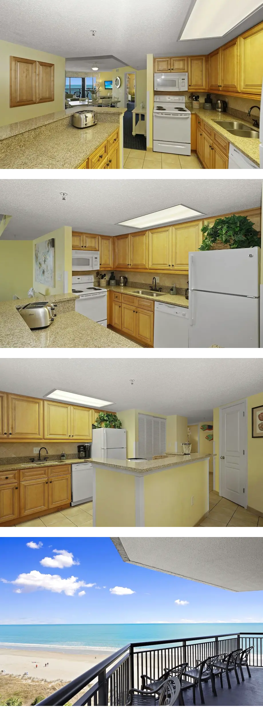 Big oceanfront 4 bedroom, 12th fl, large...