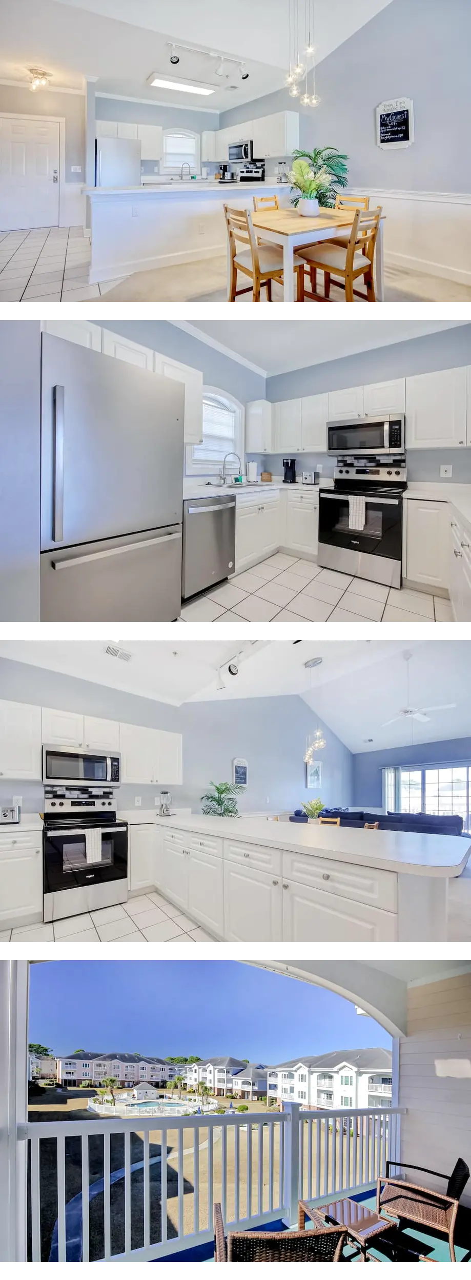 Spacious condo with pool, fast WiFi, was...