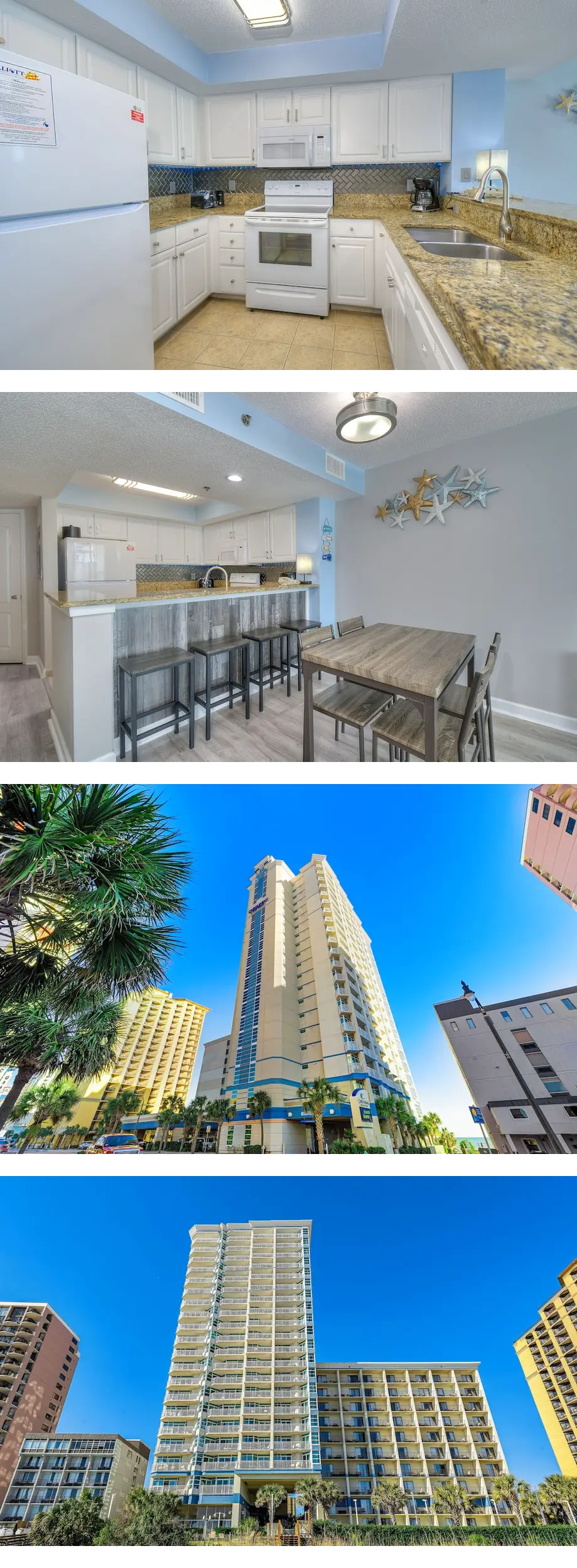 Carolinian Resort 1432 - Ocean Front 1 B...