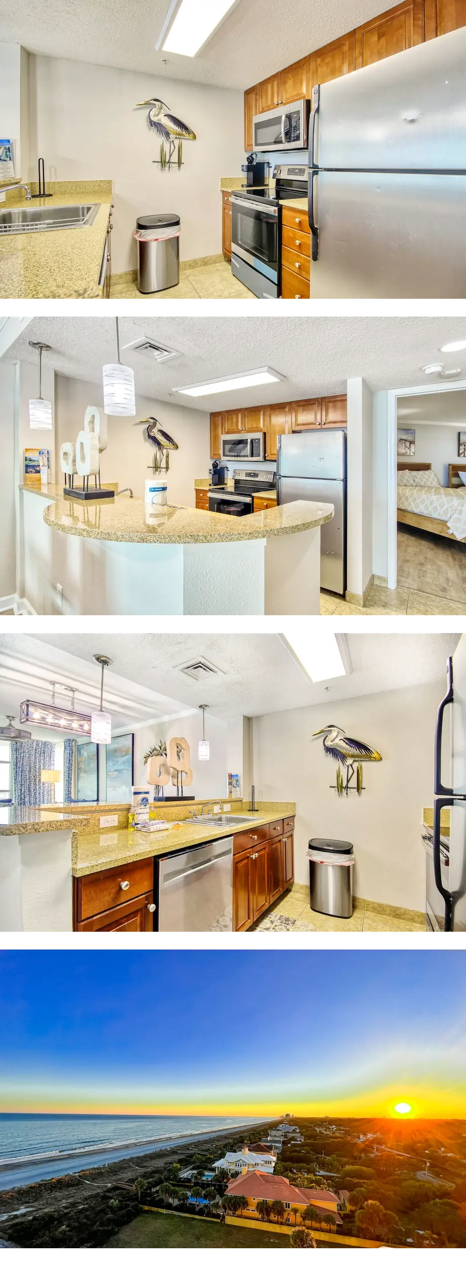 Ocean view condo at Dunes Village with p...