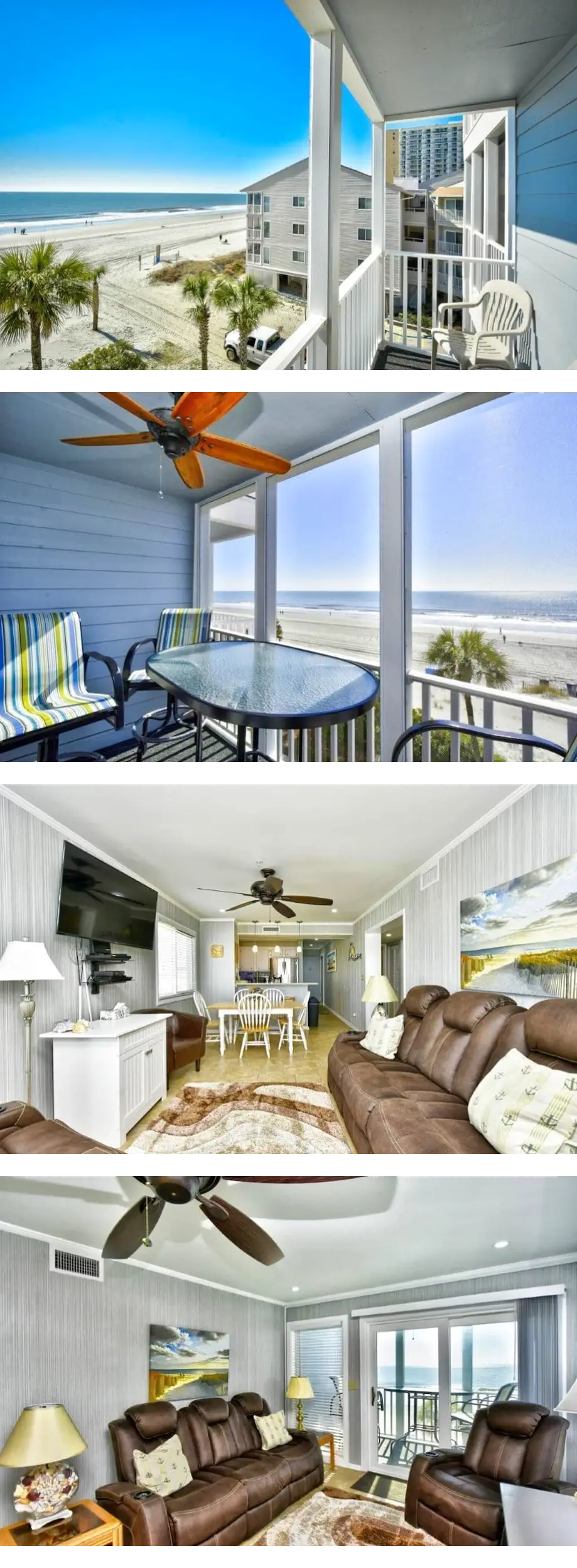 Oceanfront Condo - STEPS FROM THE BEACH!...