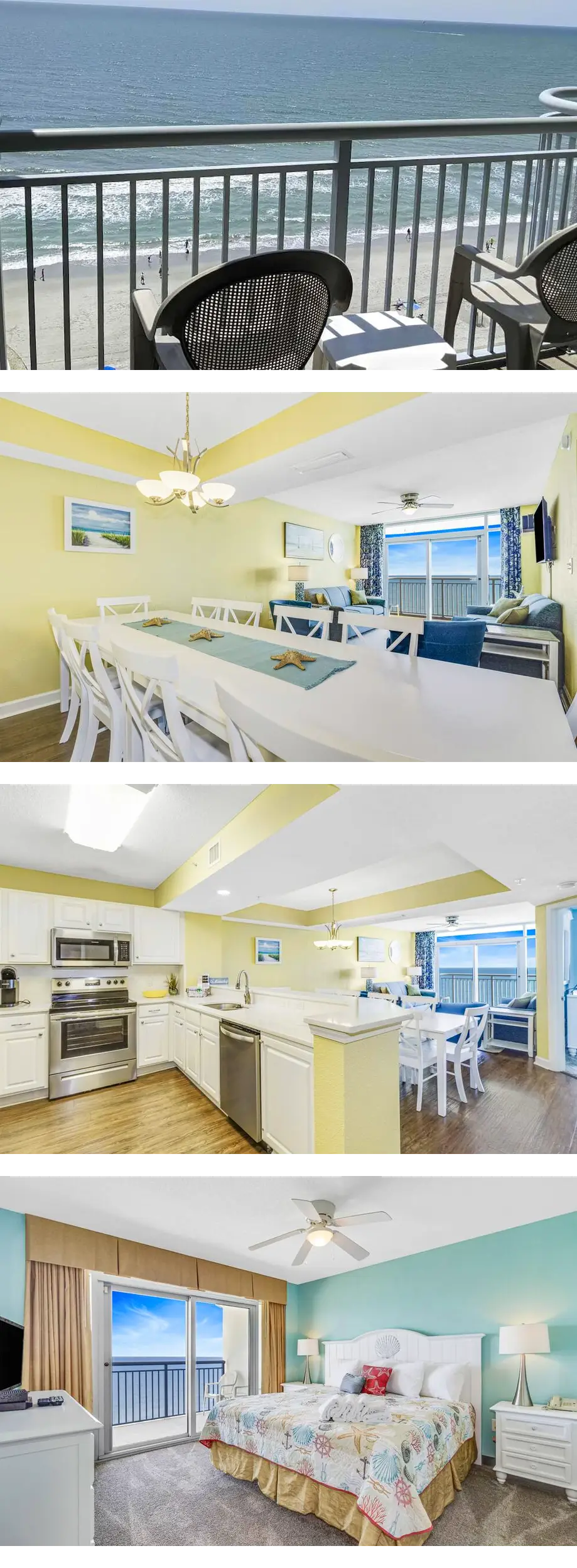 Oceanfront Luxury 4BR Condo w/ Large Bal...