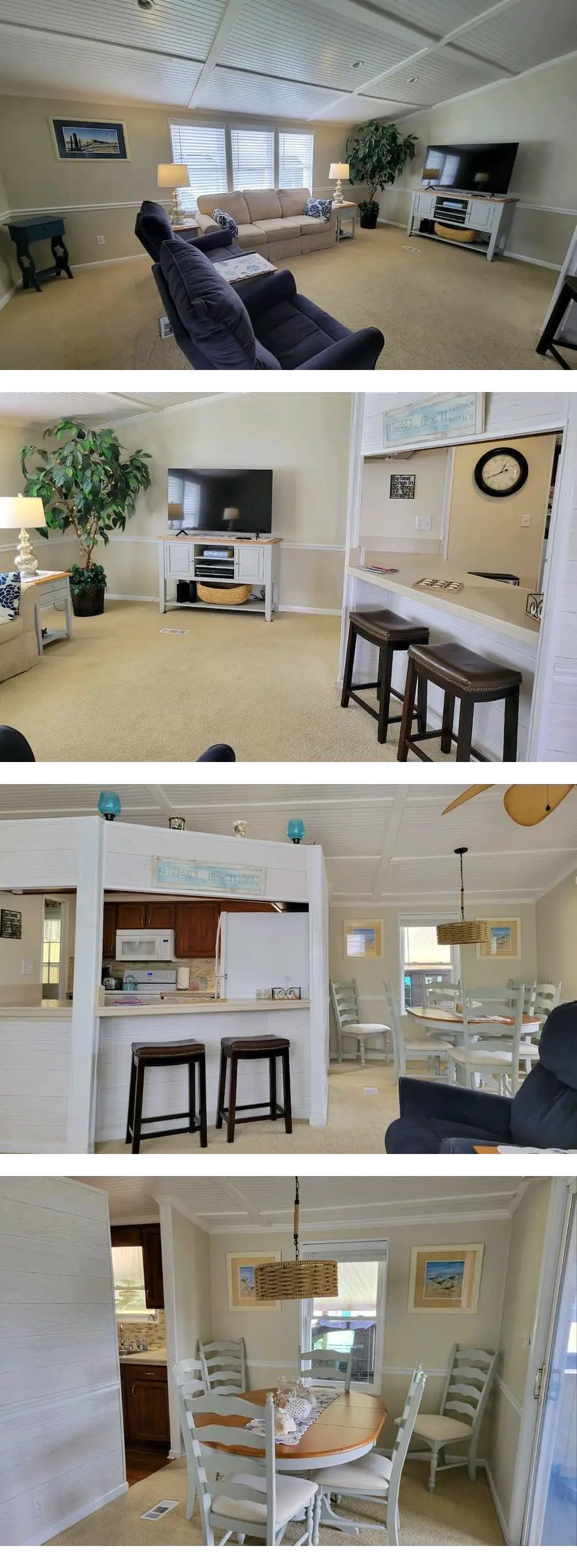 BEACH HOUSE, CENTRAL AIR, GOLF CART INCL...