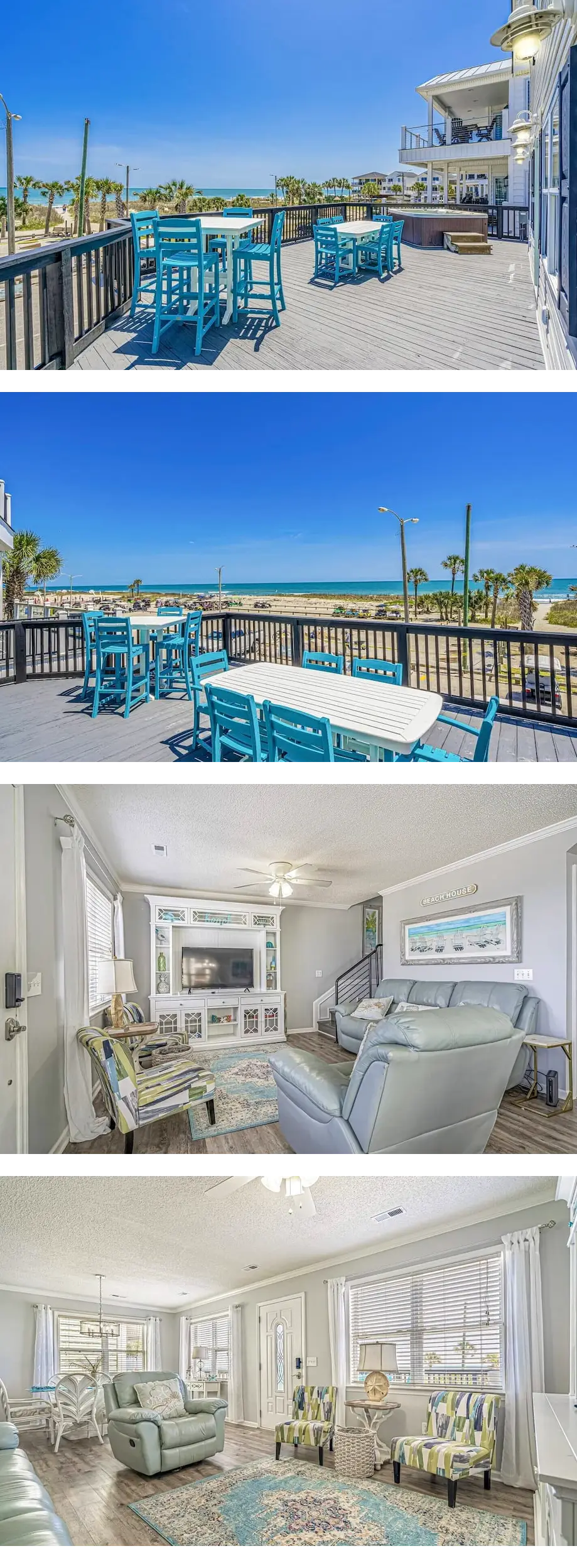 Oceanfront 6 BED | Amazing Views | Hot Tub | Golf Cart