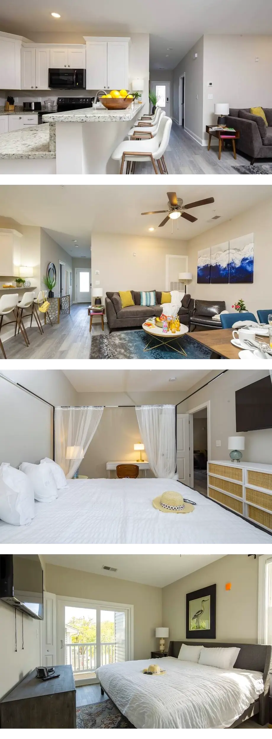 C · Modern 4BR Ground Level King Beds S...