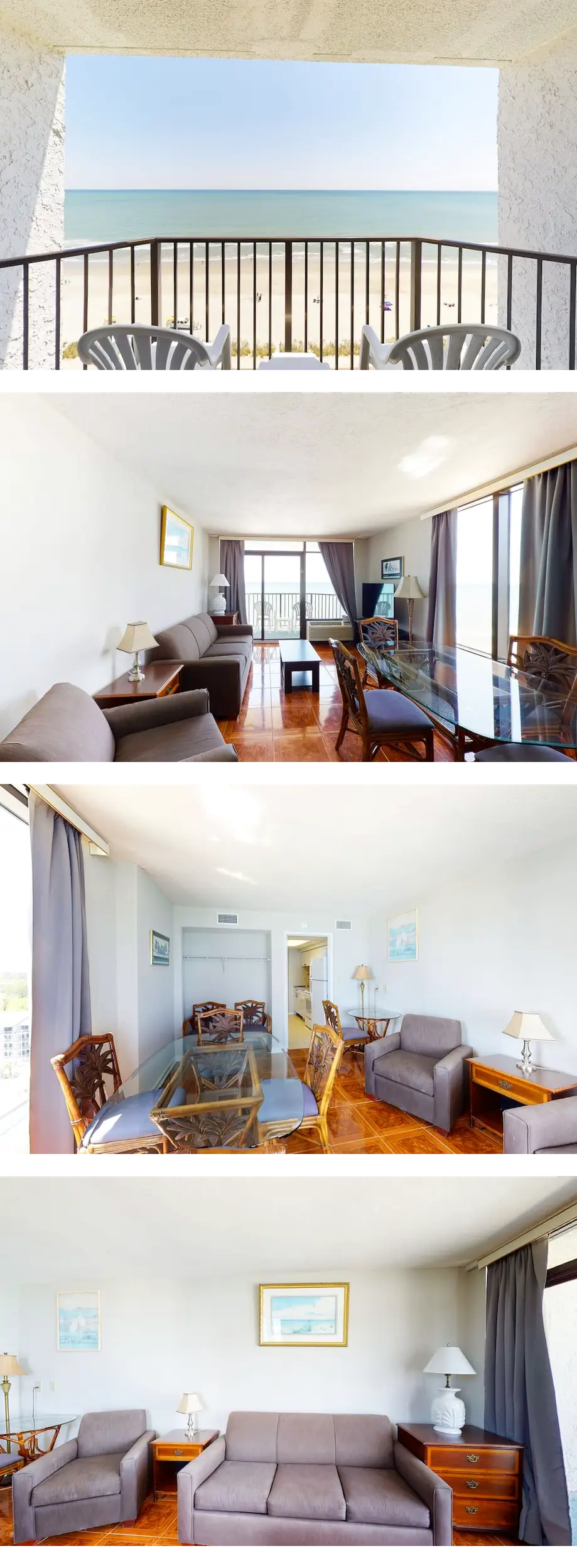 12th-floor oceanfront condo with WiFi, p...