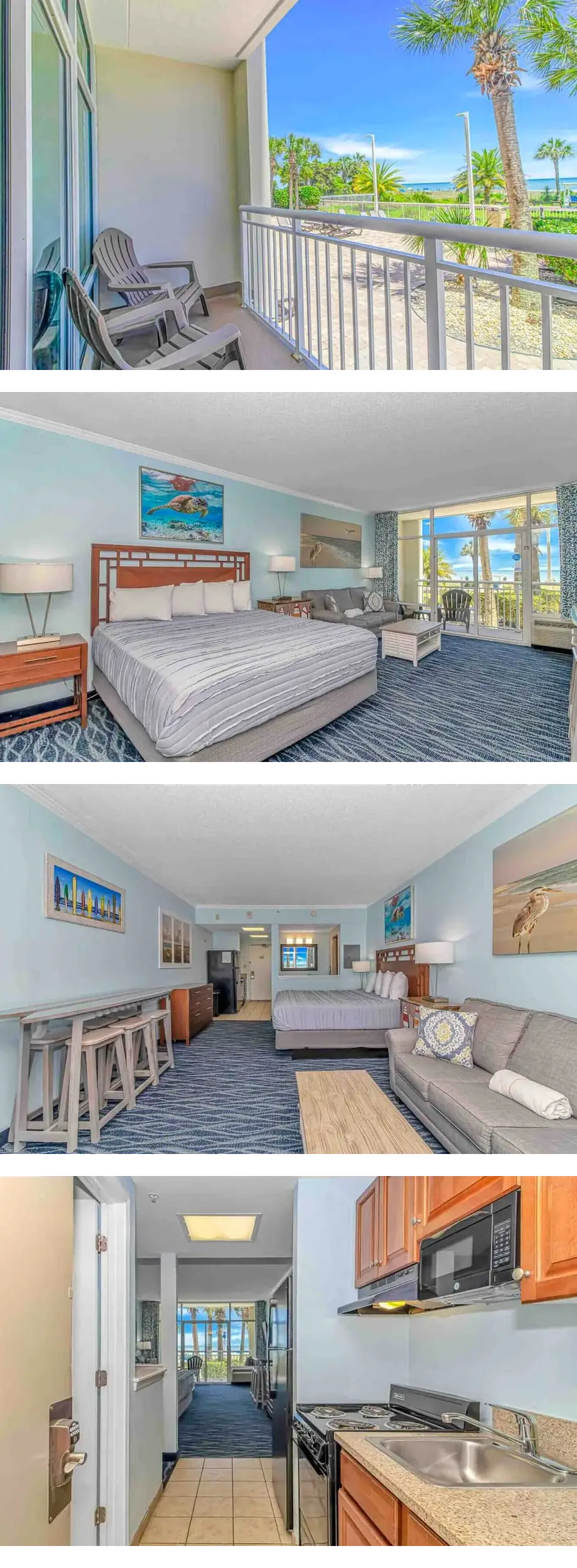 Oceanfront Studio | Resort Fun + Waterpa...