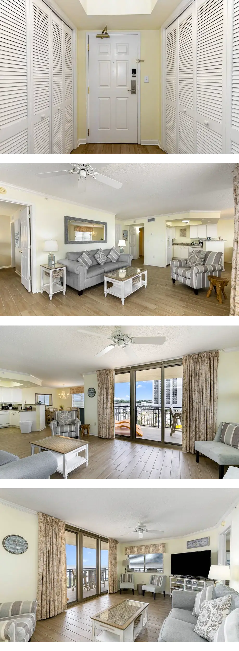 Ocean front 2 bedroom, 2 bath condo - 30...