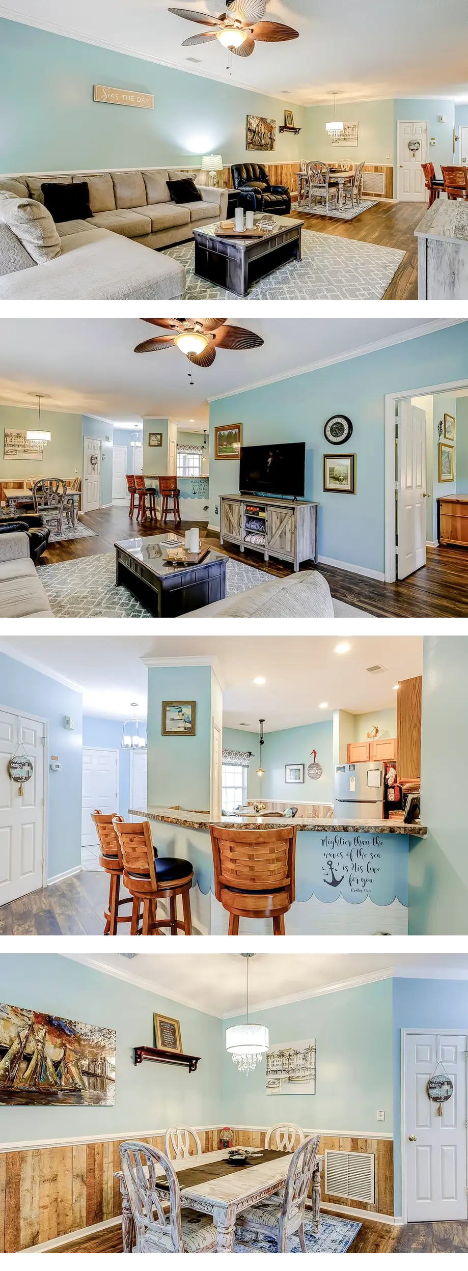 Fairway-view condo with screened porch, ...