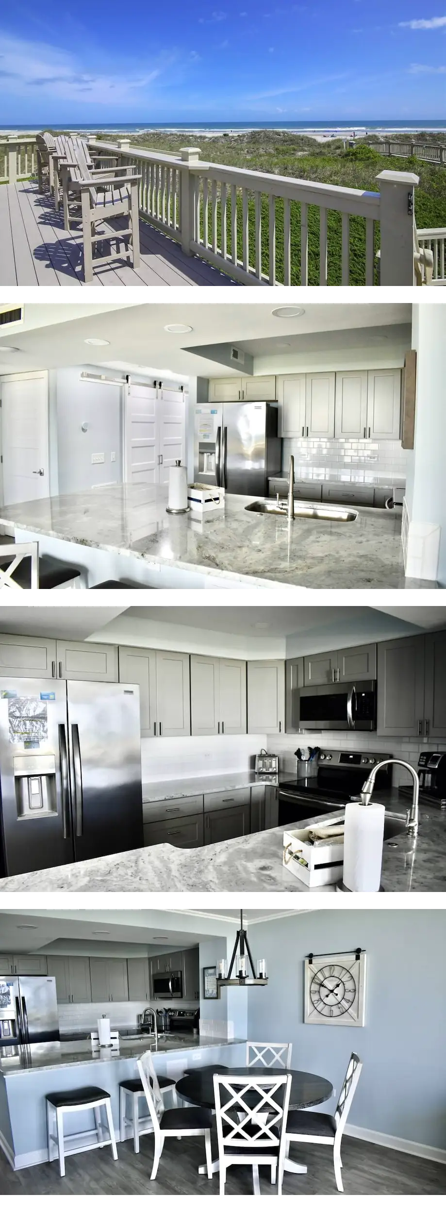Oceanfront - Amazing - Beach Farmhouse Remodel! Book Early for Best Dates!