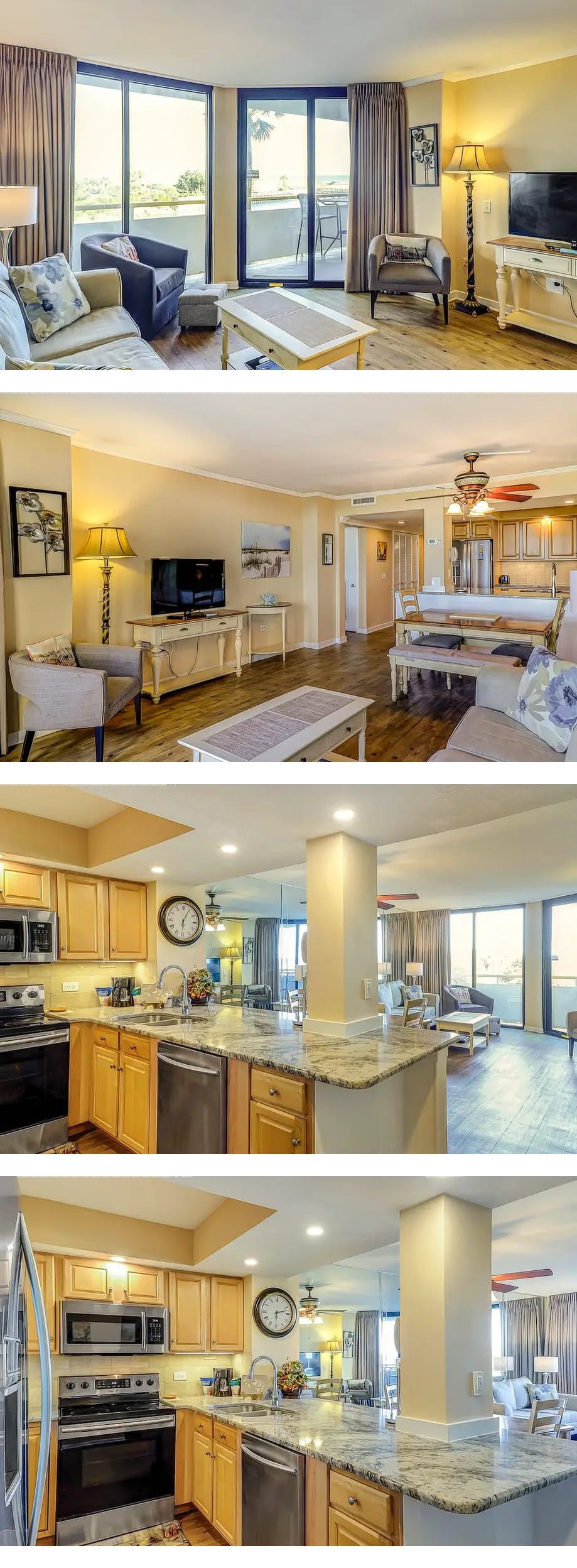 Oceanfront condo with ocean view, centra...