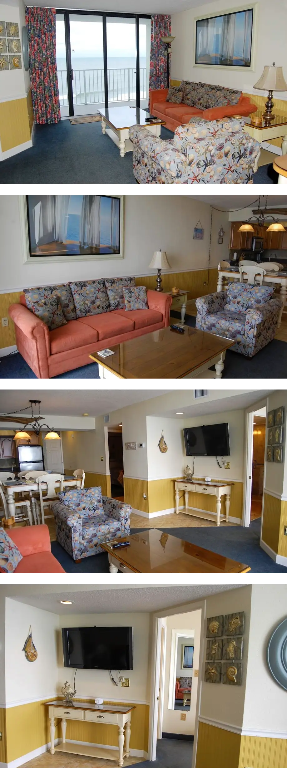 Beautiful Oceanfront views from this coz...