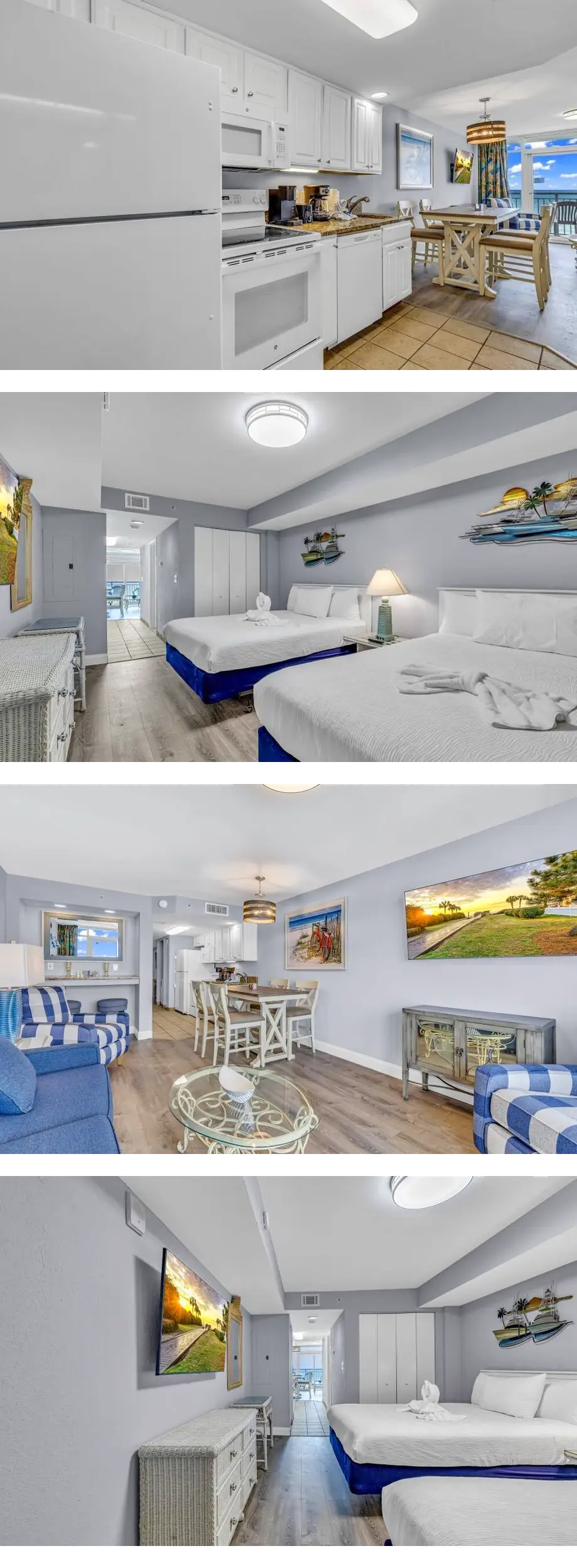 Beach-side Condo w Pools