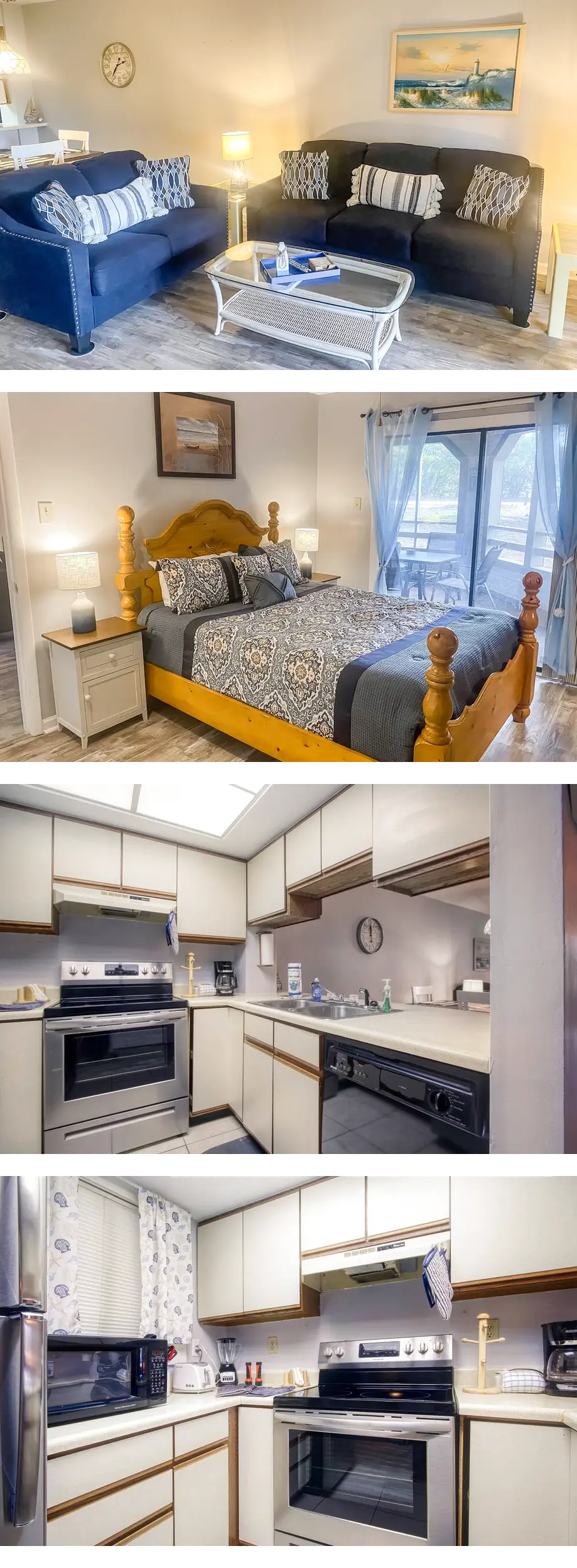 Soothing condo with kitchen, patio, hot ...