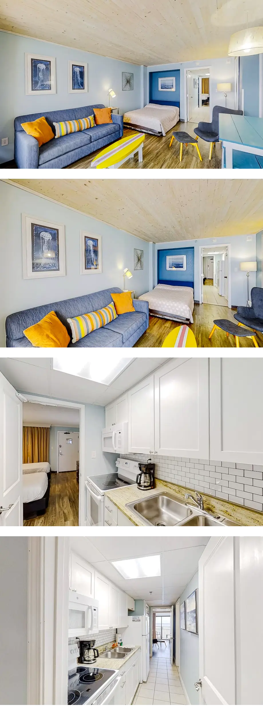 Oceanfront condo with pool, hot tub, lar...