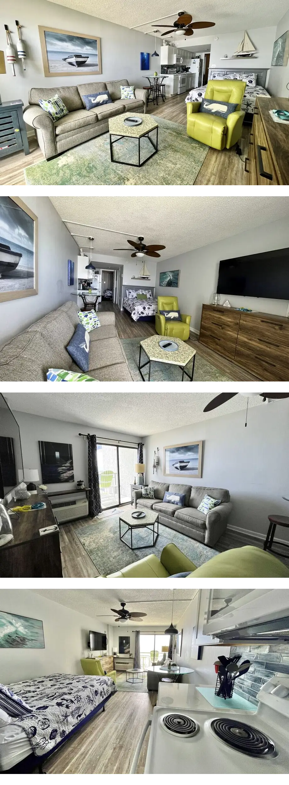 Bright, Beautiful Oceanfront 1bd Condo M...