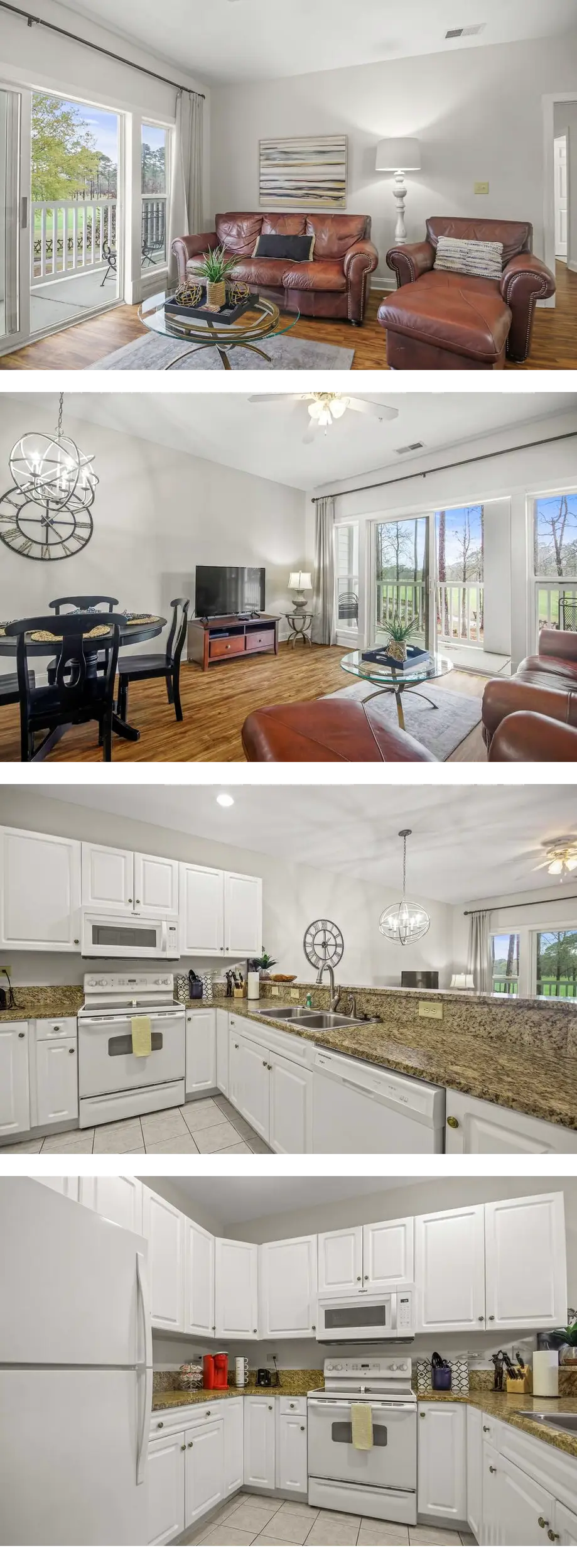 Golf course-front condo with large balco...