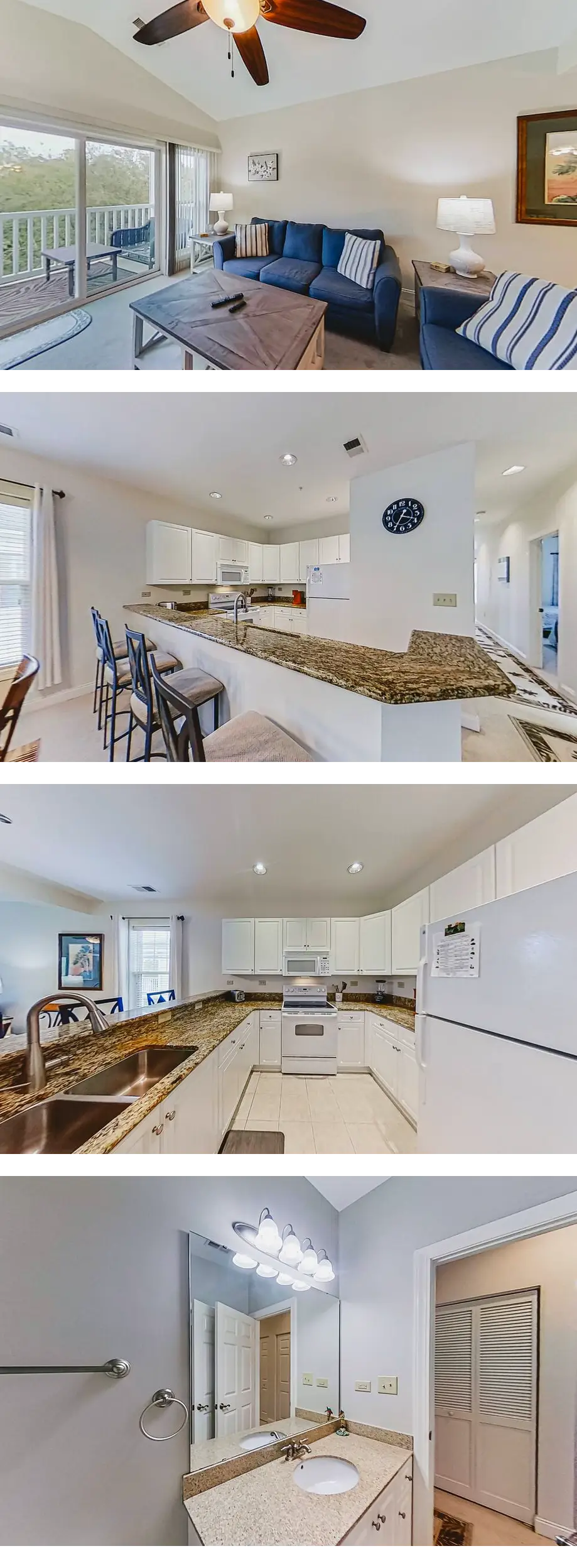 Golf course-front condo with balcony, po...