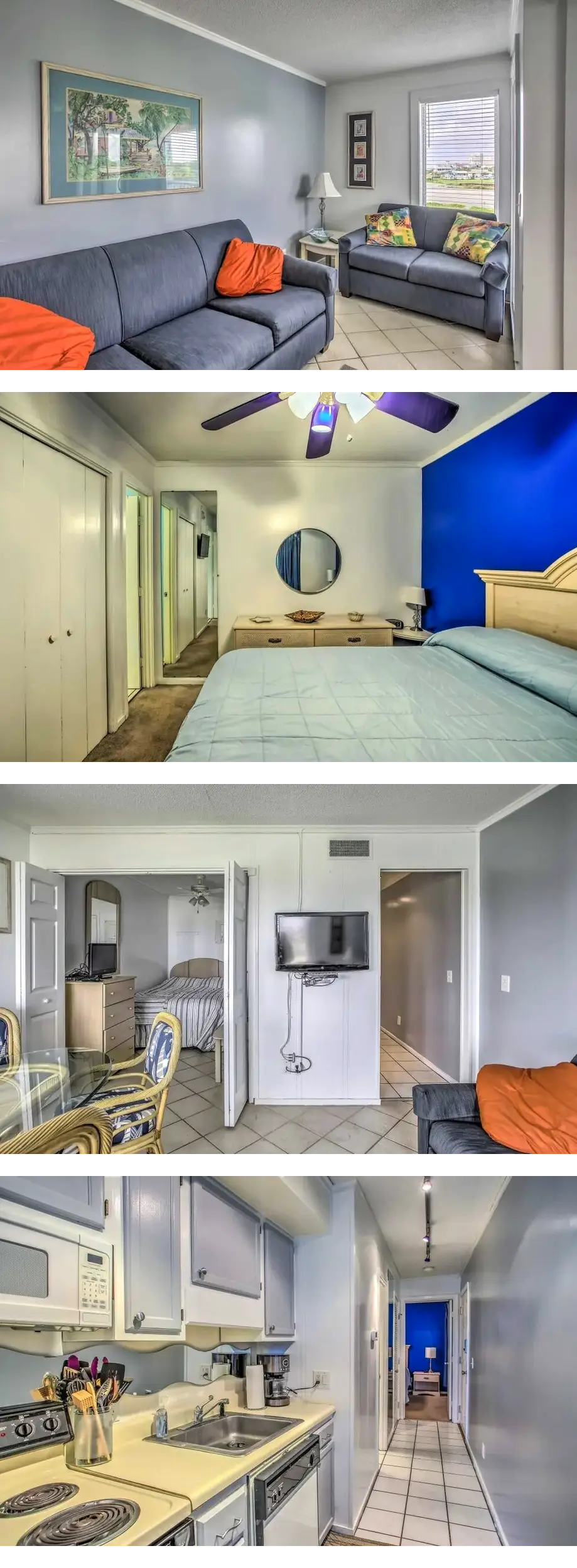 Oceanfront Sands Beach Club 406, w/ Balc...