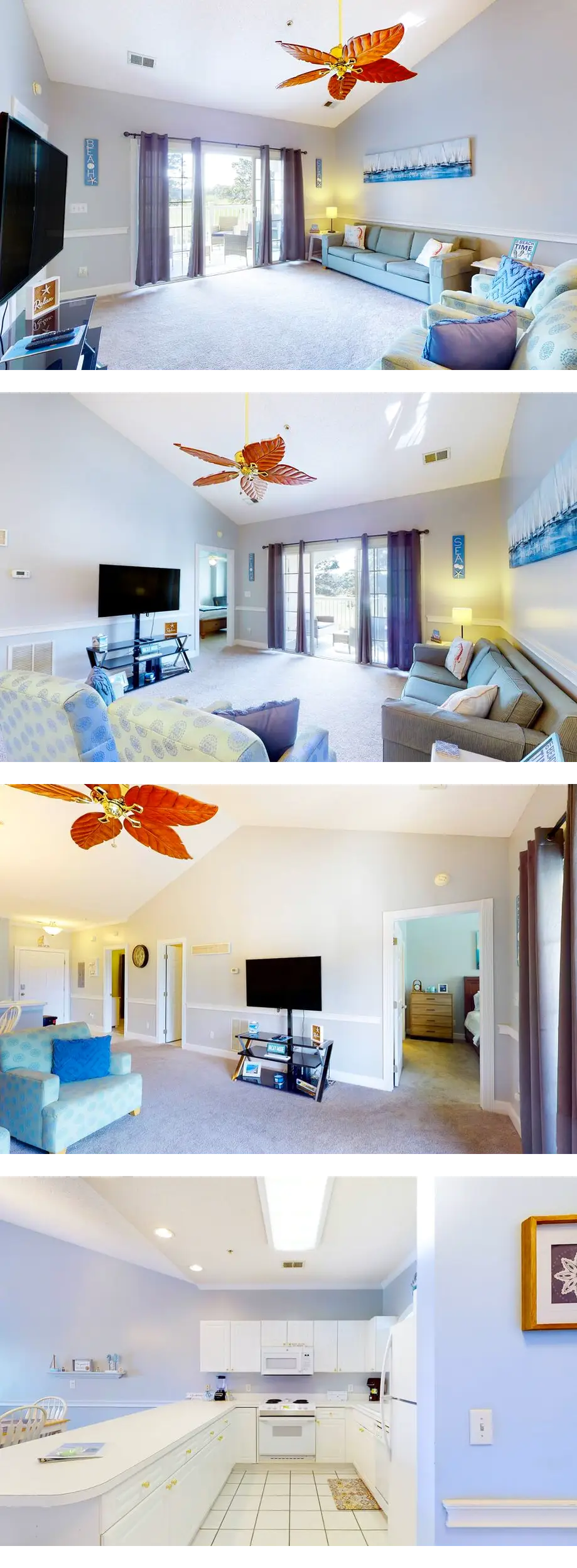 Dog-friendly condo with water views & scenic balcony - grill and pool access