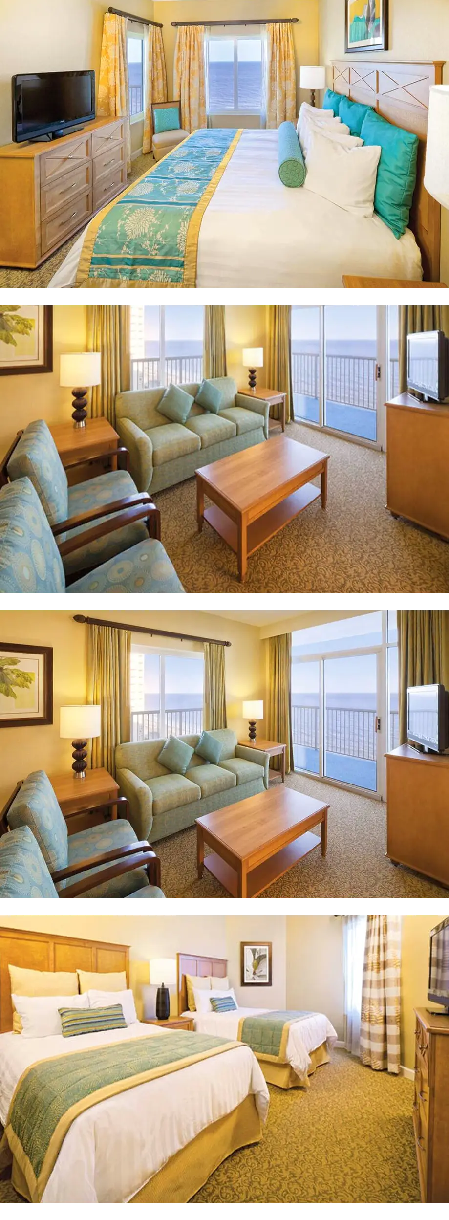 3 Bedroom Deluxe on Myrtle Beach, Wyndha...