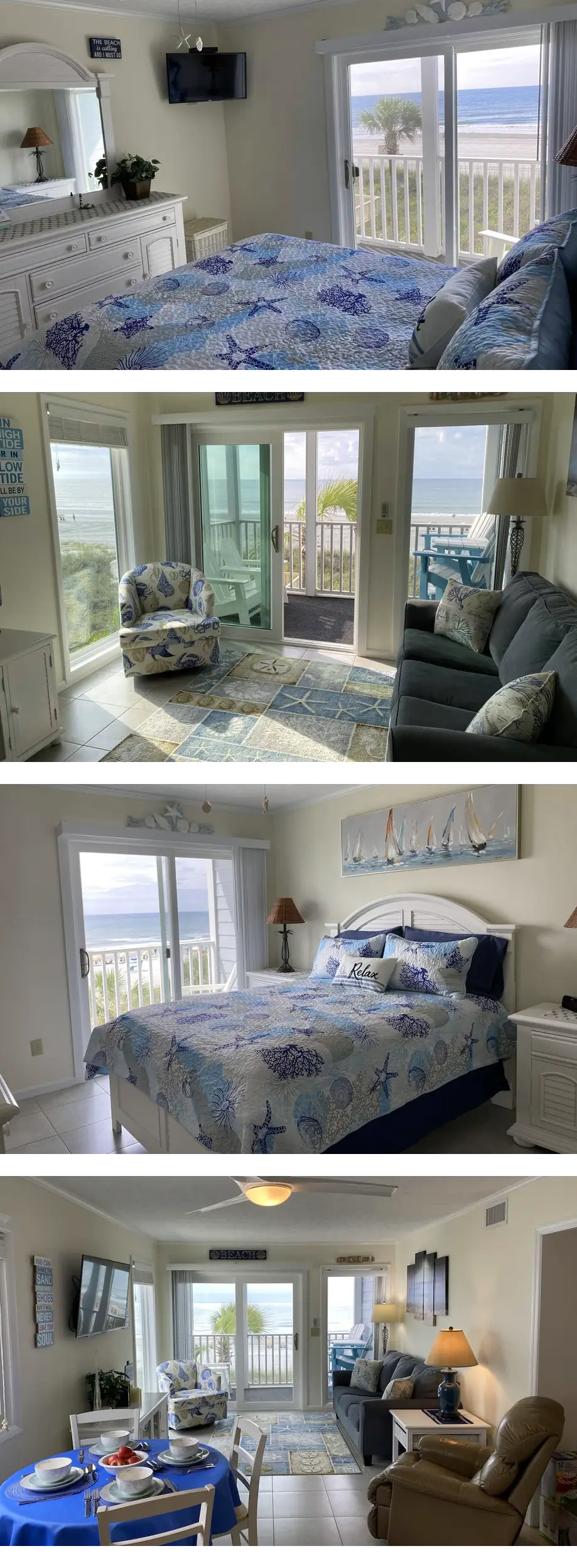 CLEAN! On the Beach! Best Views! FREE Be...