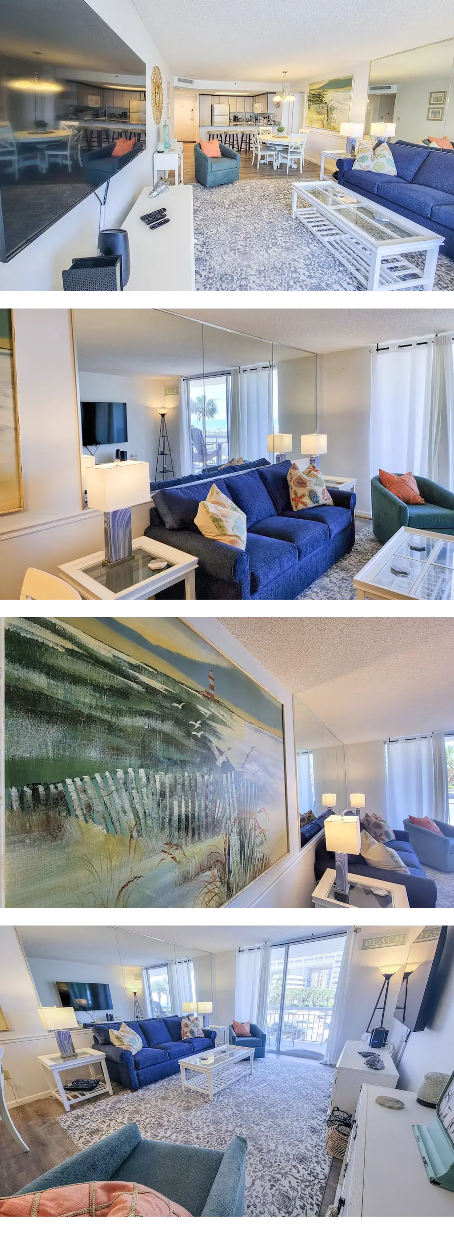 Ocean view condo, steps to the beach and...