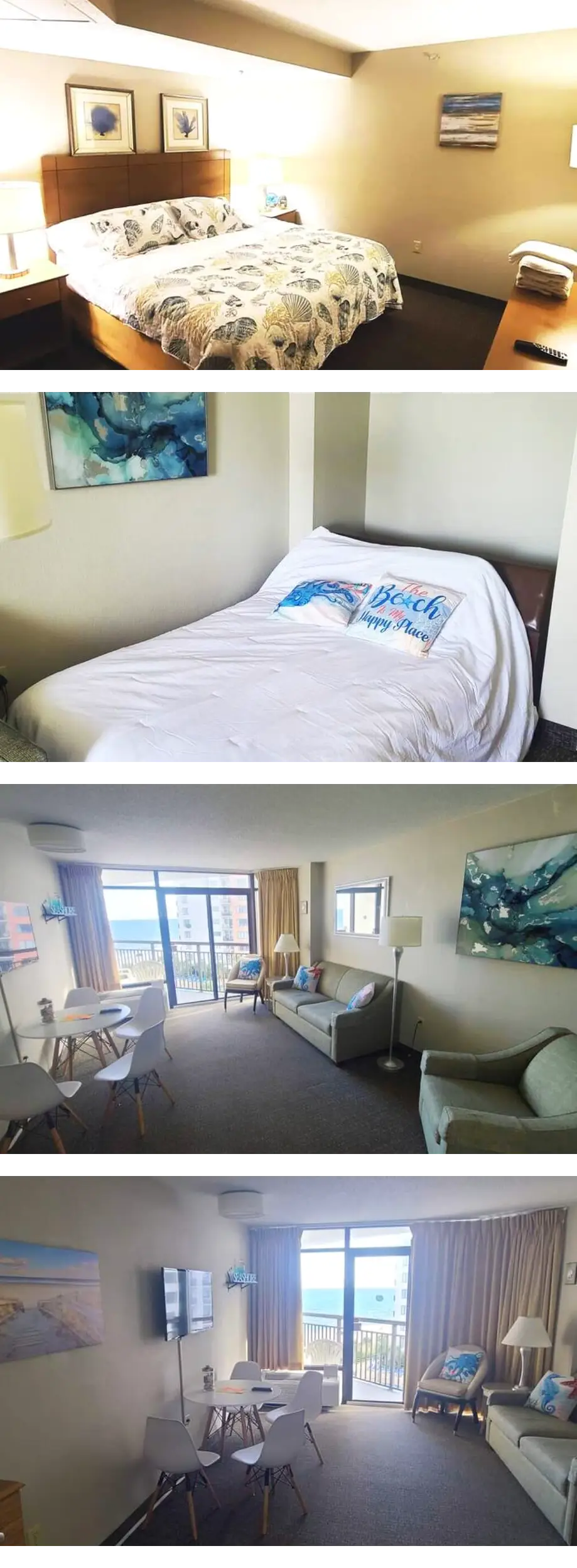 Ocean View King Suit Heated Pools Myrtle...