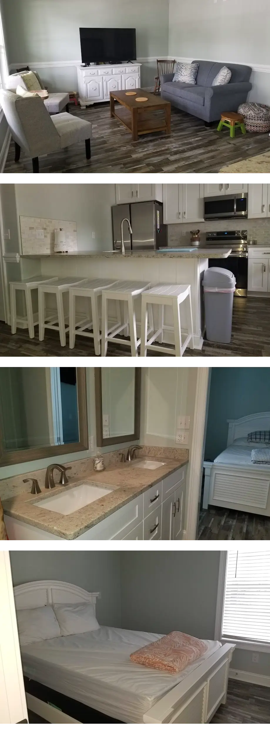 Custom built beach home in a quiet corne...