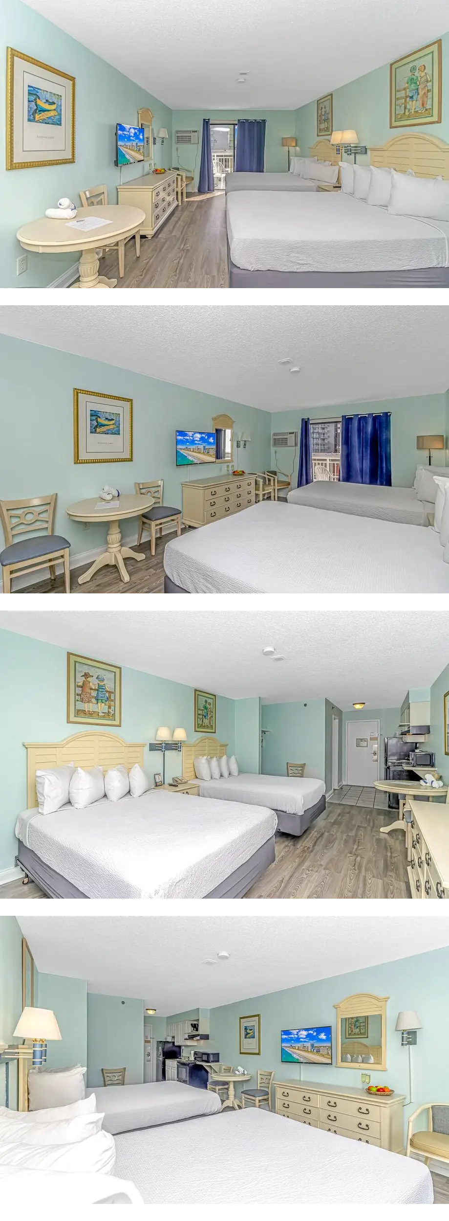 Newly Updated! Ocean View Double Queen S...