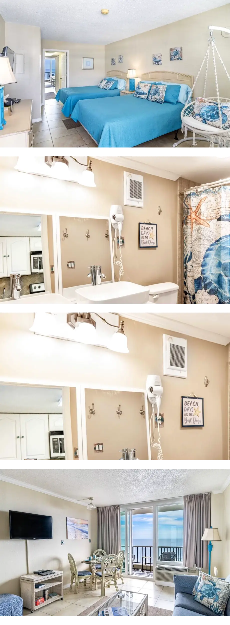 Steps from the beach with wonderful amen...