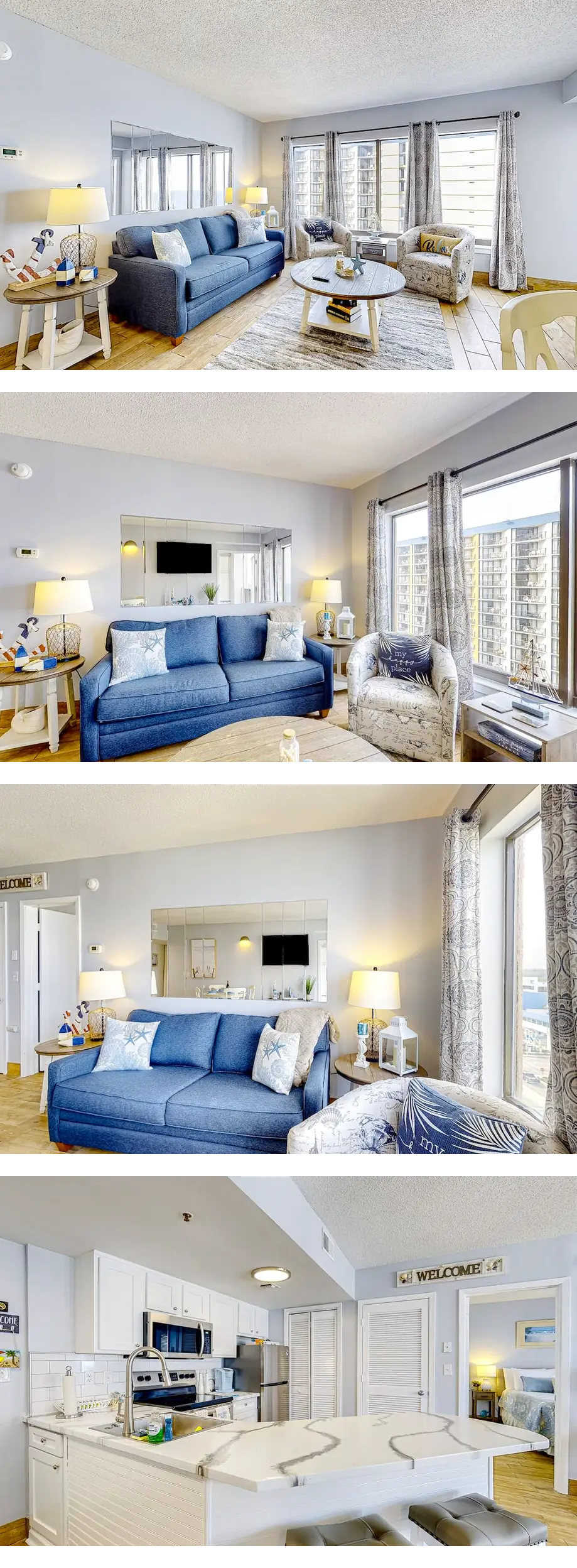 Oceanfront condo in Myrtle Beach with po...