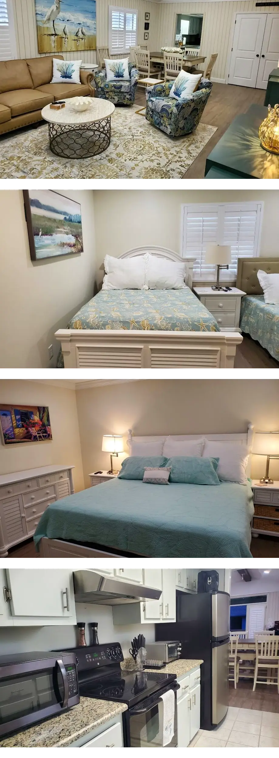 Steps to the BEACH! Ocean Annie's 2 Kings