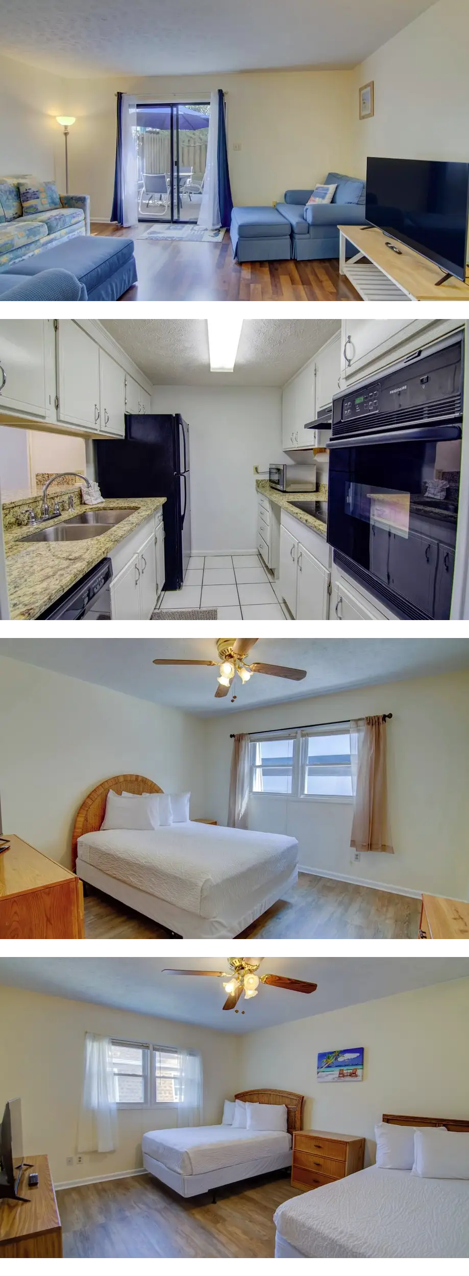 One Block from Ocean, Family-Friendly, Shared Pool, Two Bedroom Condo