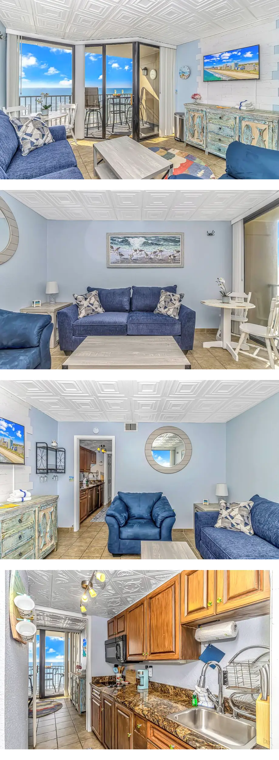 Newly Renovated- Oceanfront 1 Bedroom Su...