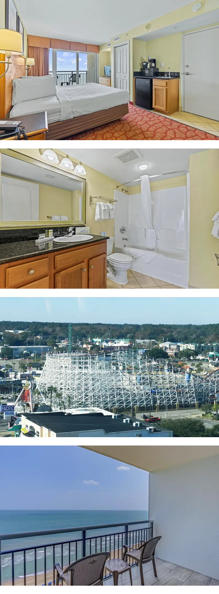 Pools, direct oceanfront studio, king bed!