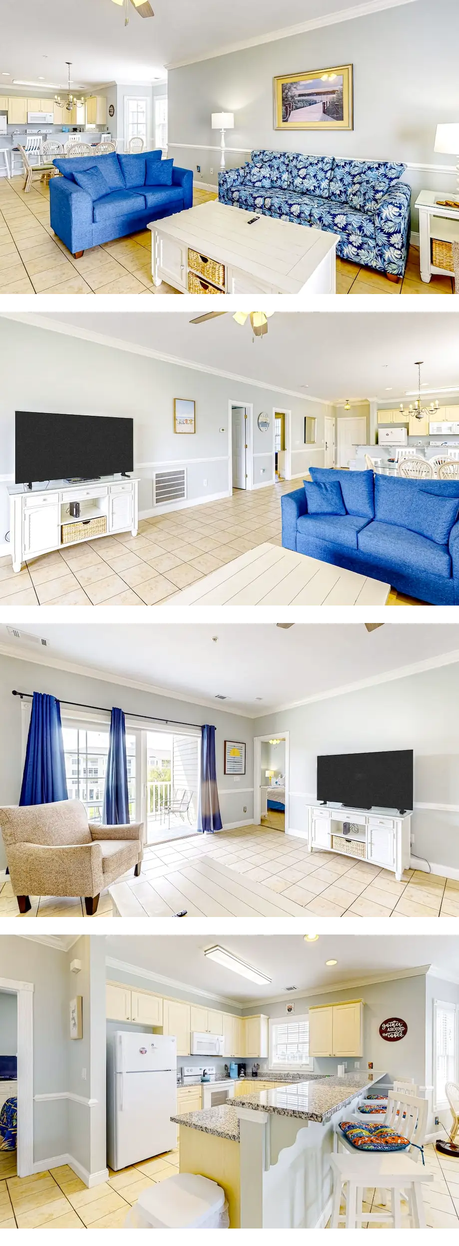 Lakefront condo near beach with water vi...