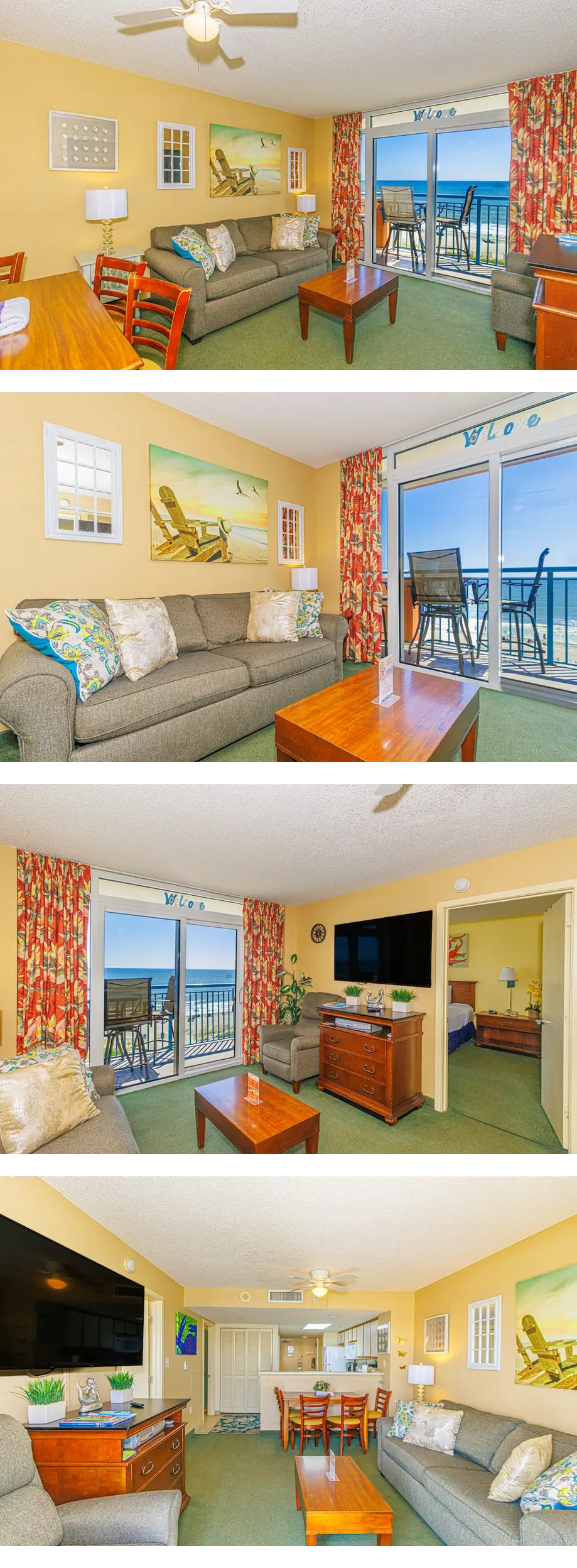Spacious Oceanfront 2 Bedroom Suite - Sl...