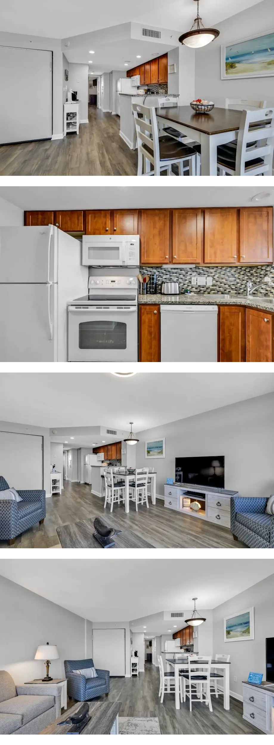 Ocean View 1BR Condo with Private Balcon...