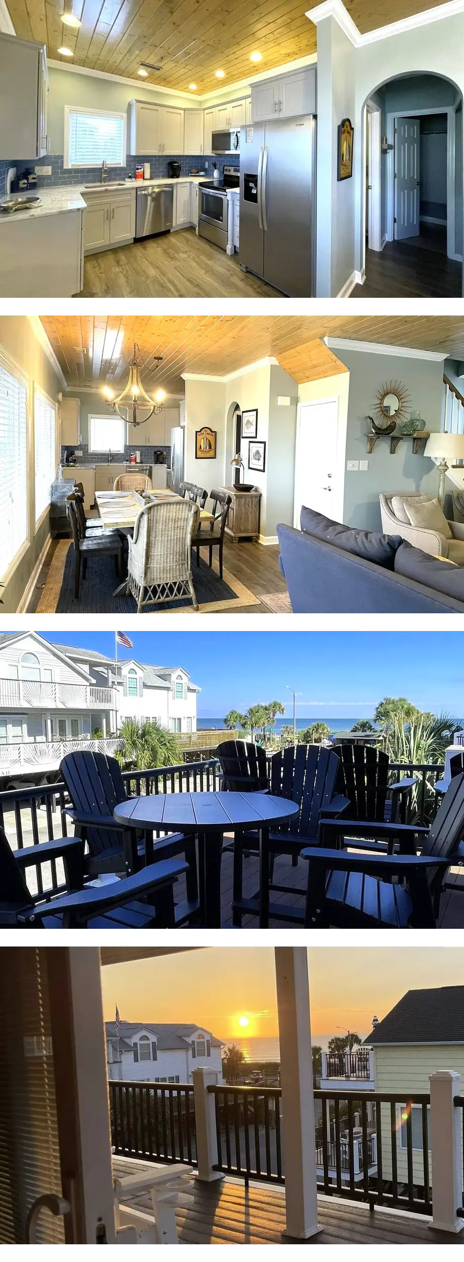OCEAN LAKES - LUXURY 4BD 3BA BEACH FRONT...